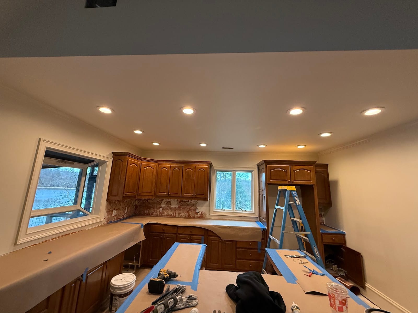 Tom’s custom, painting and staining