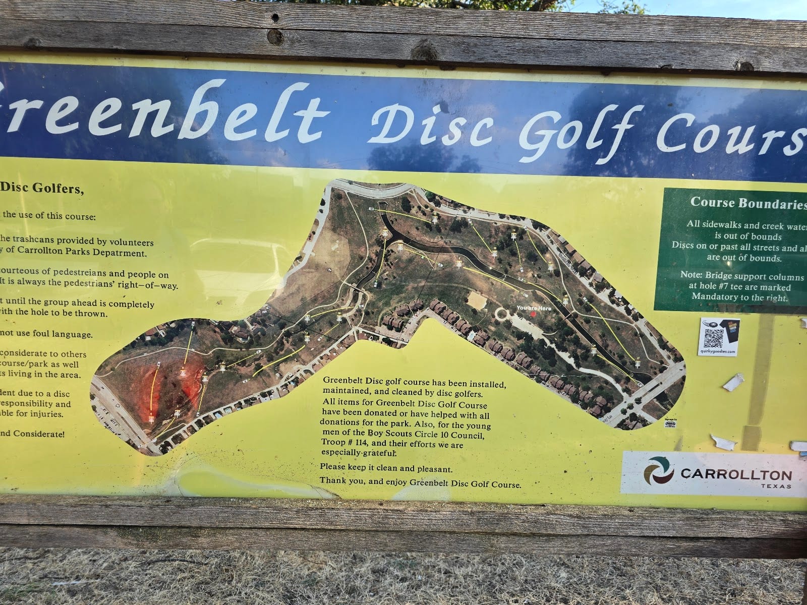 Greenbelt Disc Golf Park
