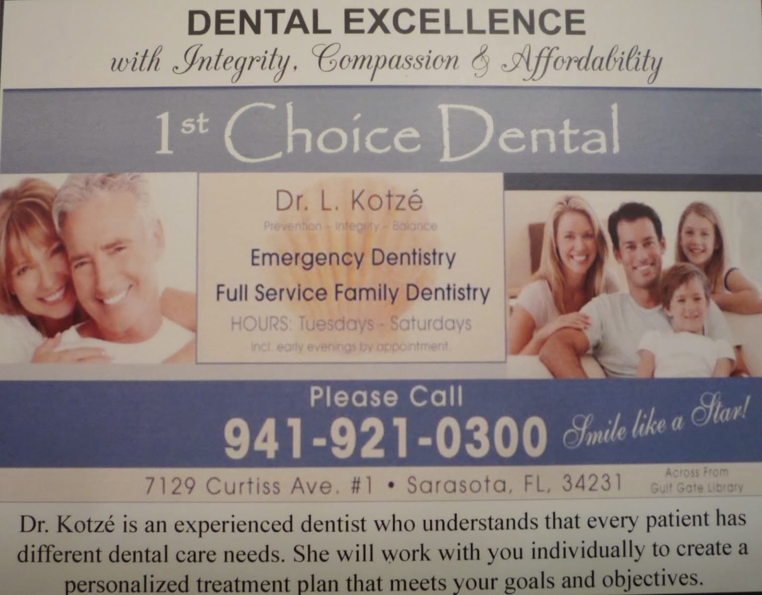 1st Choice Dental Sarasota, photo 2