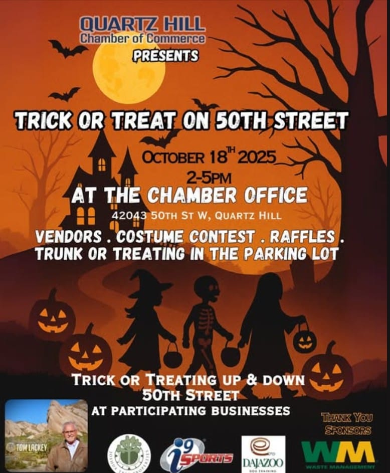 Quartz Hill Kicks Off October With Gardens, Neighbors and Halloween Fun