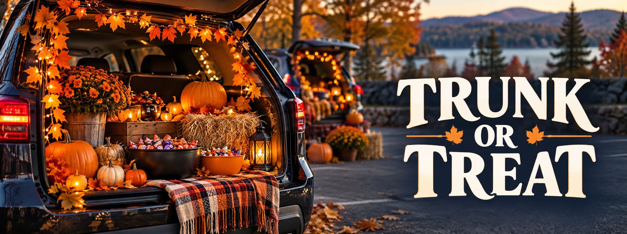 Trunk or Treat — reusable autumn section banner