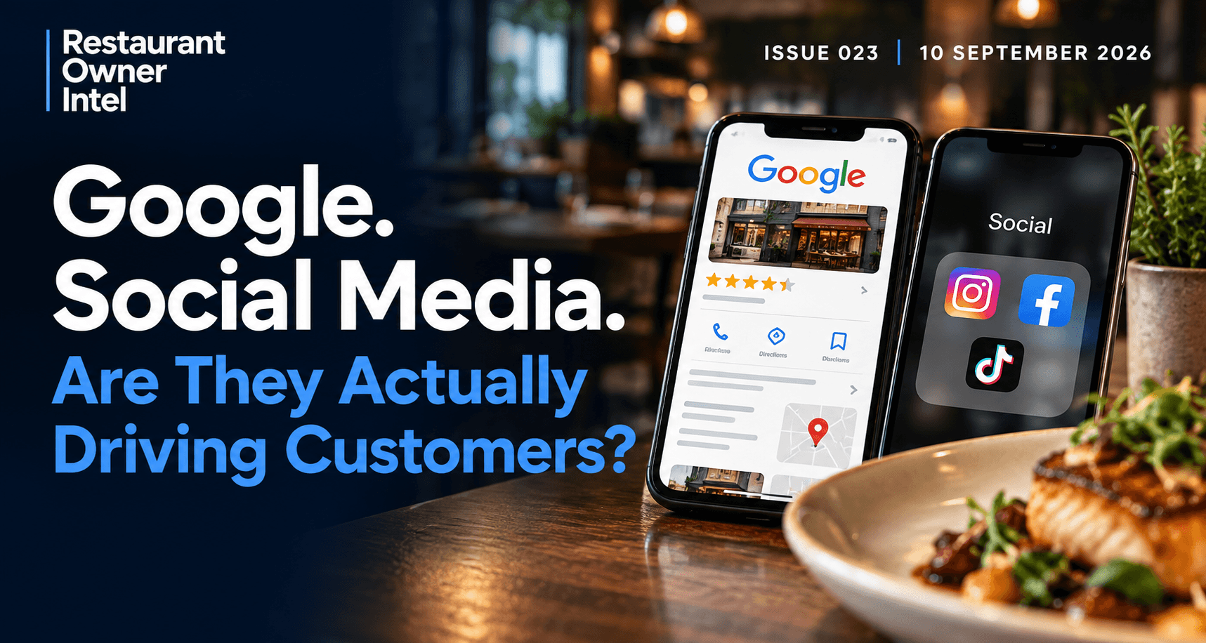 Google. Social Media. Are They Actually Driving Customers?