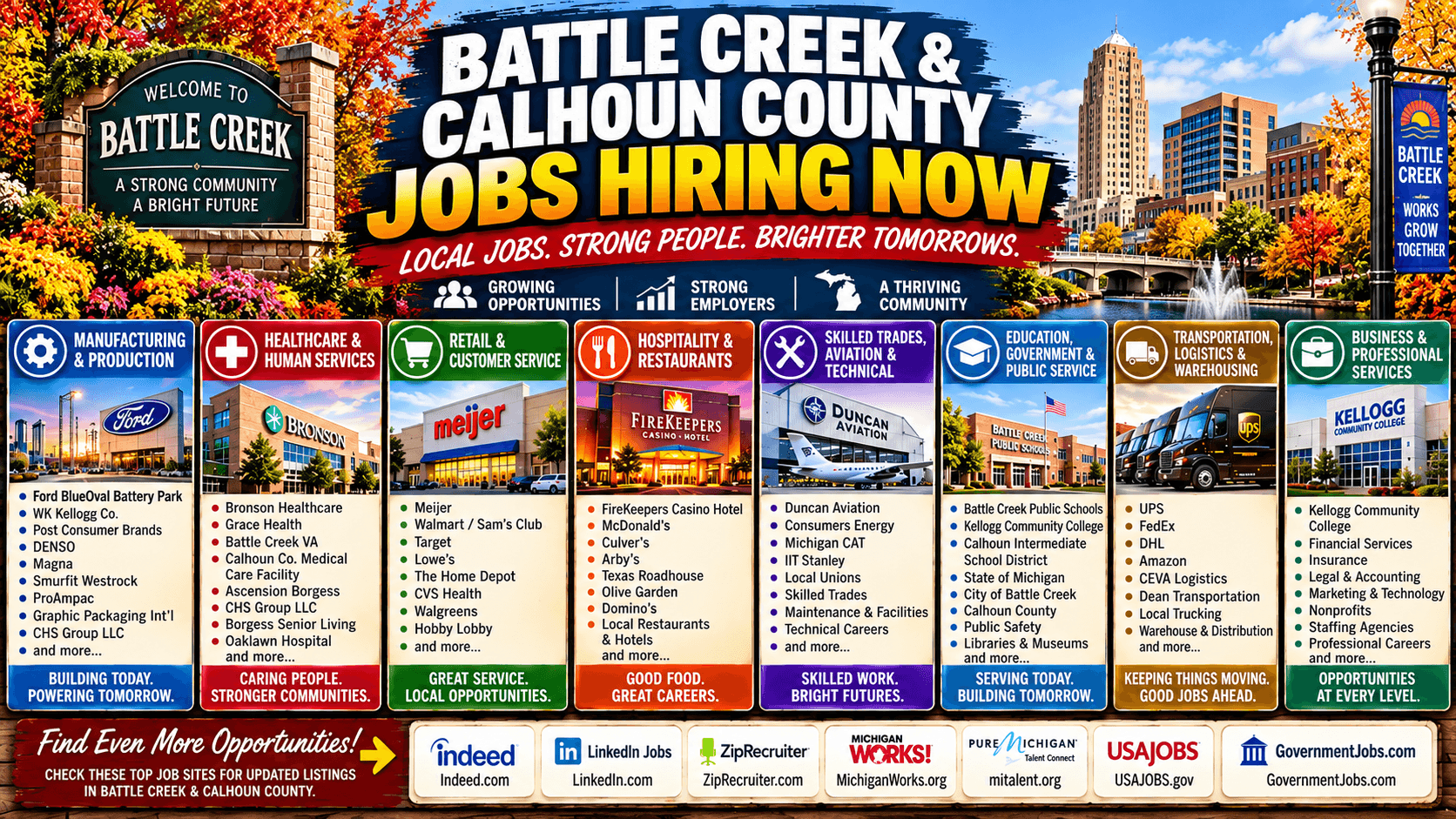 Local Hiring This Week: Battle Creek & Calhoun County