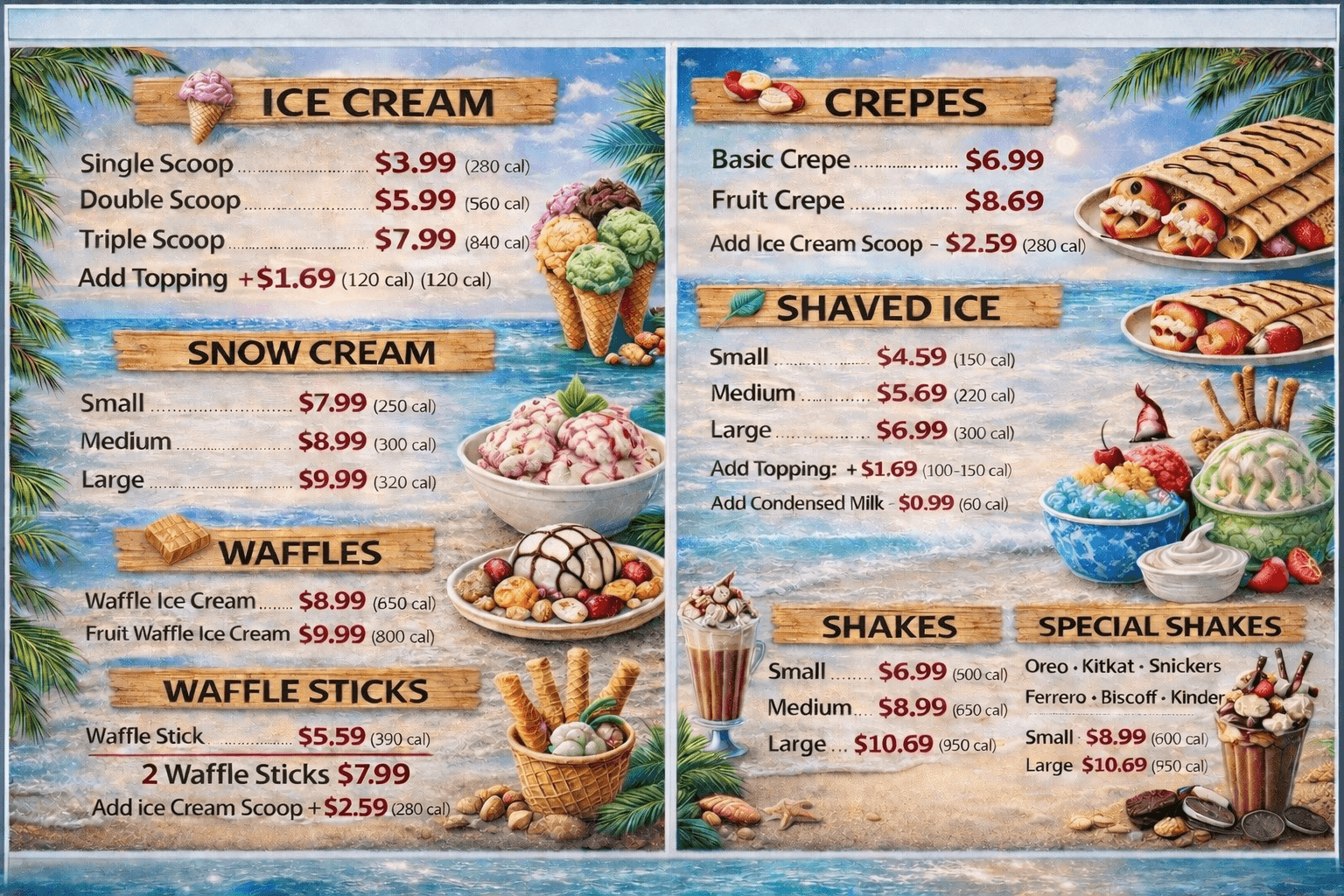Samis loaded dessert & ice cream bar, photo 2