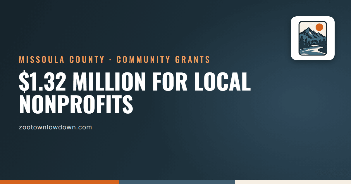 Who’s getting Missoula County’s $1.32 million in grants