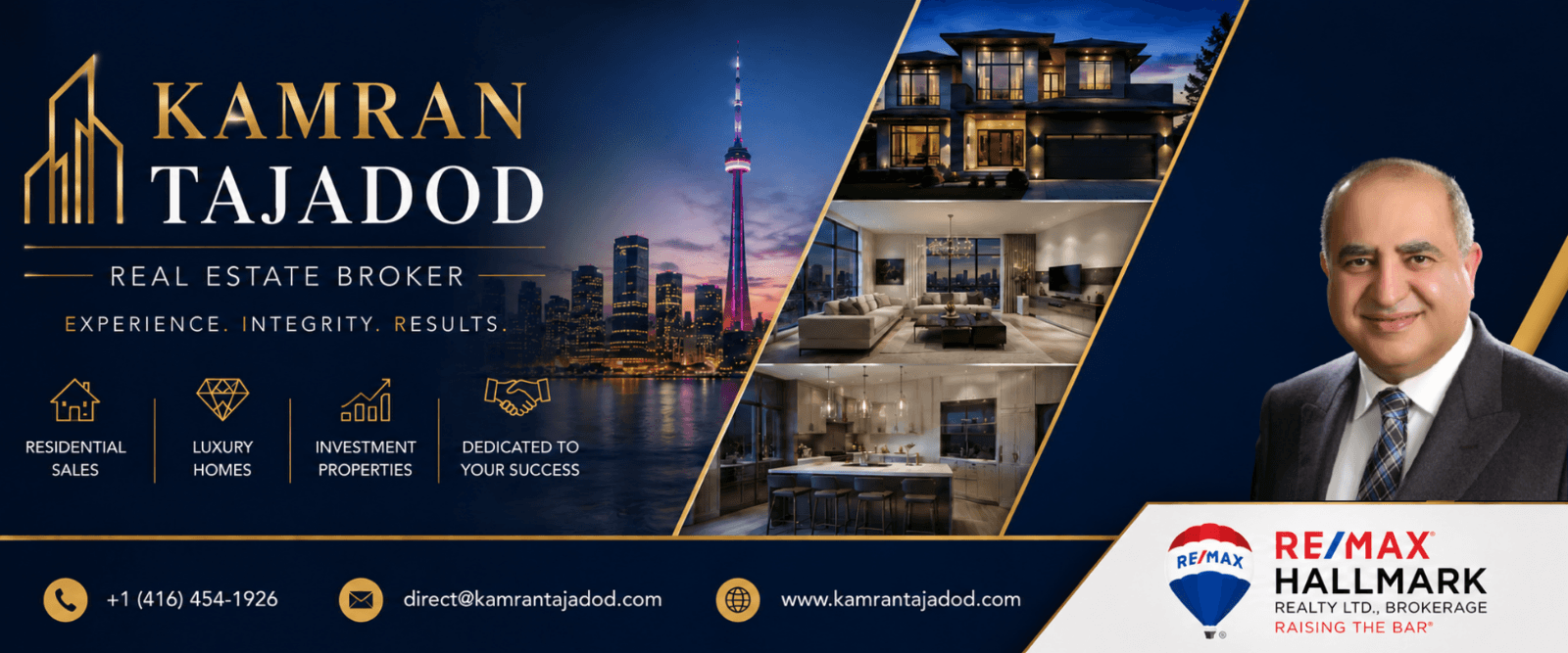 Kamran Tajadod - Re/Max Hallmark Realty Ltd