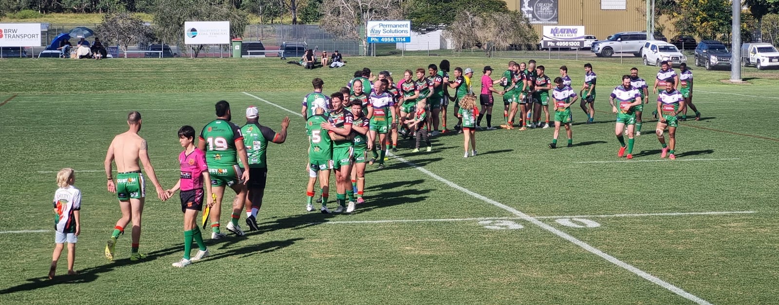 Sarina footy fields
