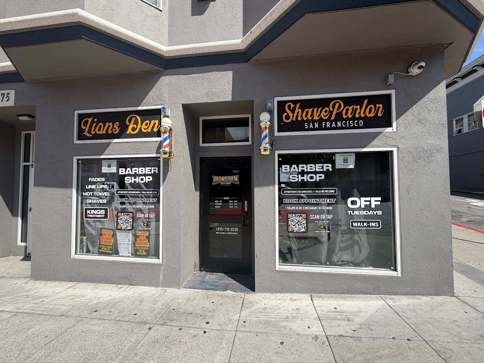 Lion's Den Shave Parlor - San Francisco