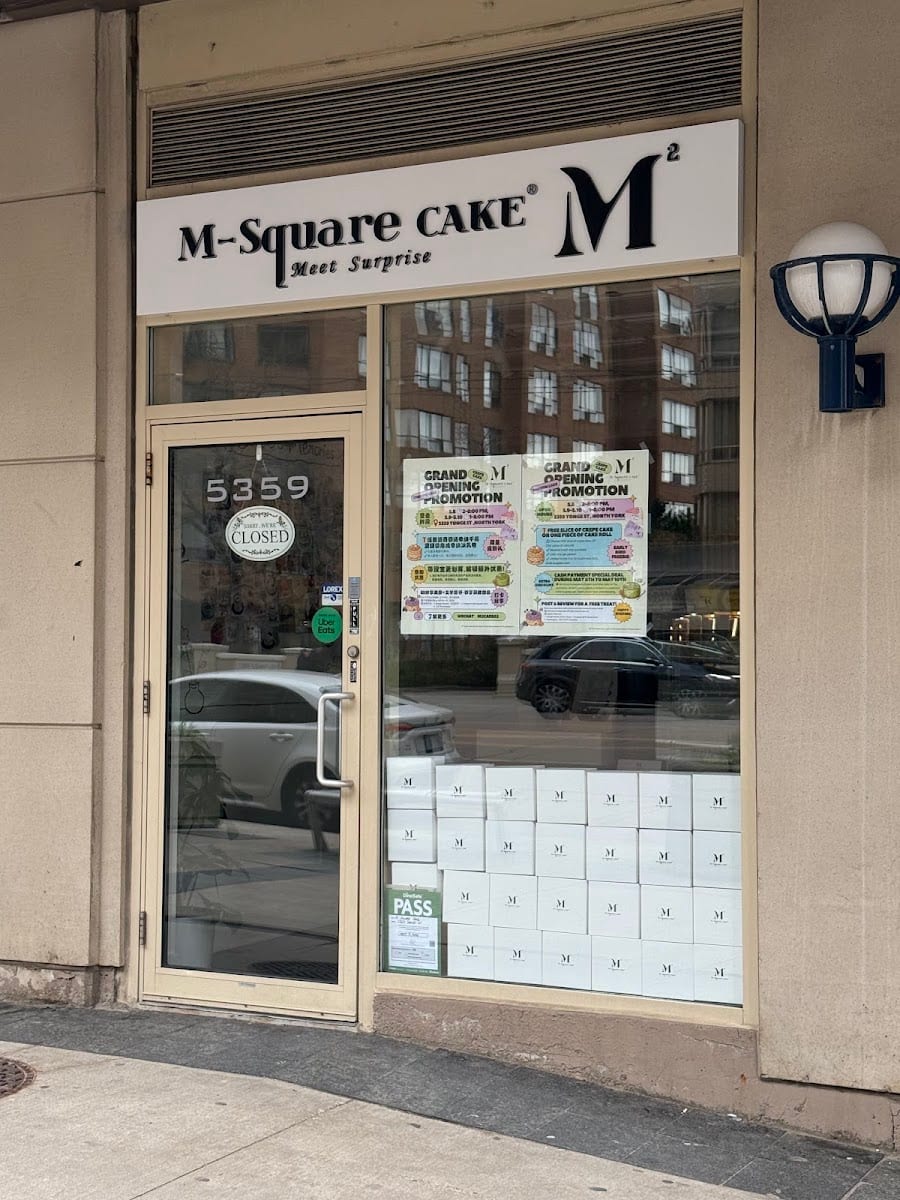 M2 Cake/ M Square Cake North York