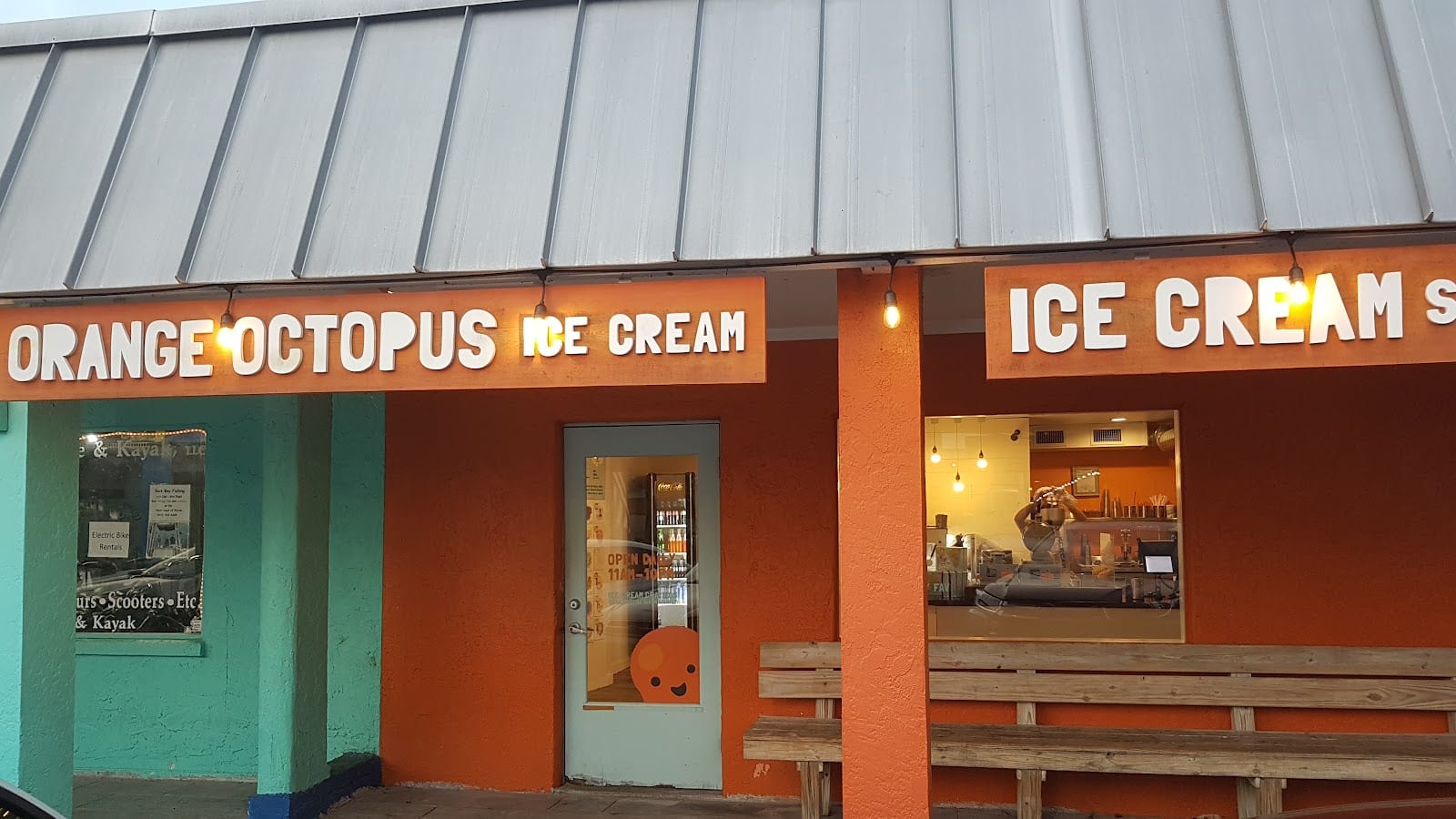 Orange Octopus
