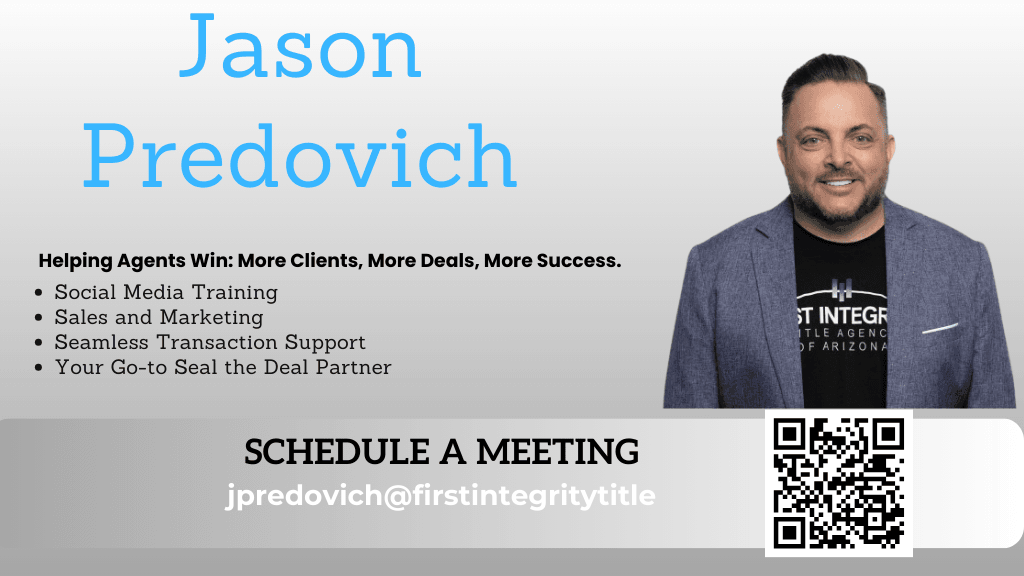 Jason Predovich | Title Agent | Arizona Based | National Impact, photo 2