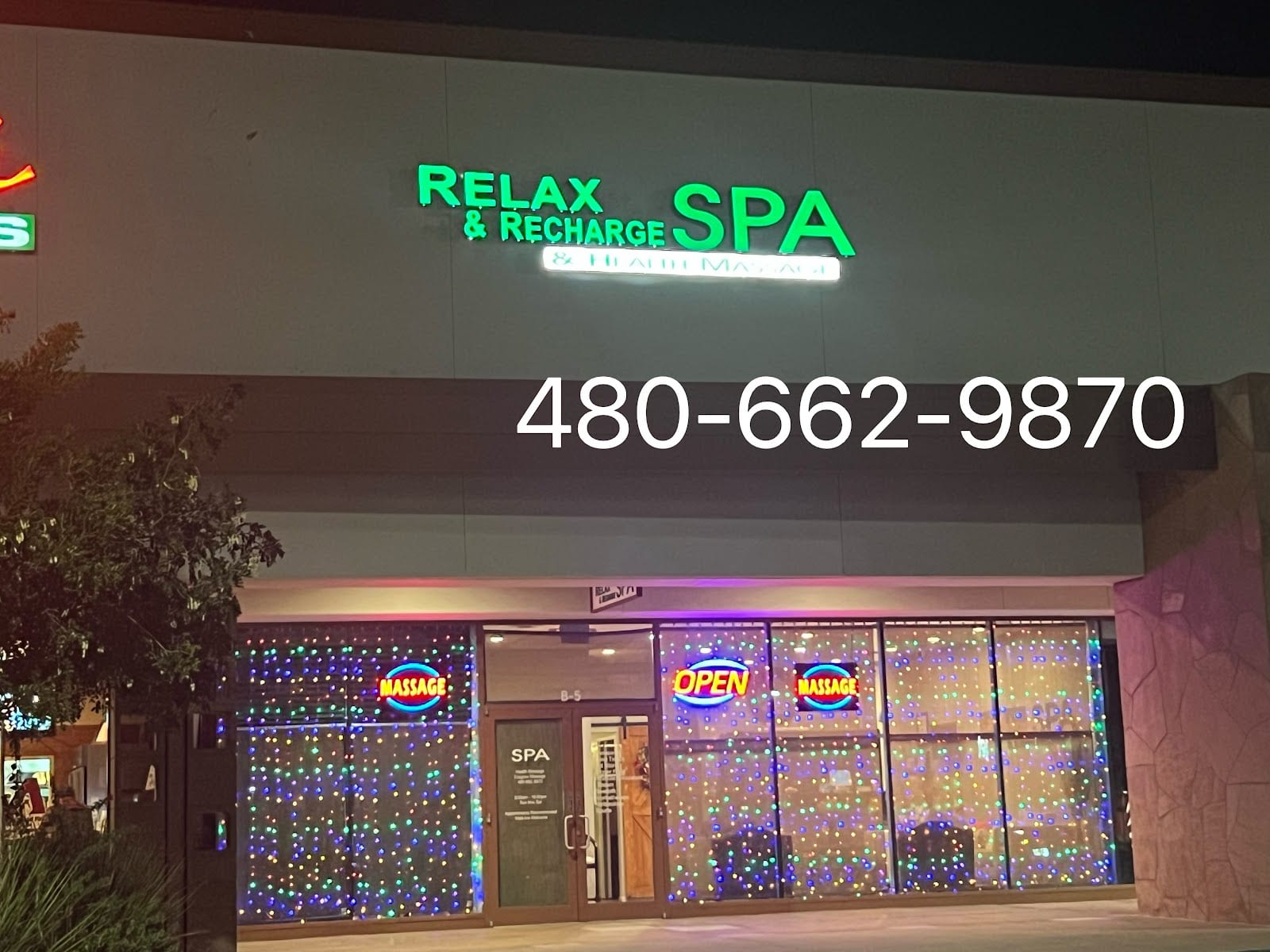 Relax & Recharge Spa