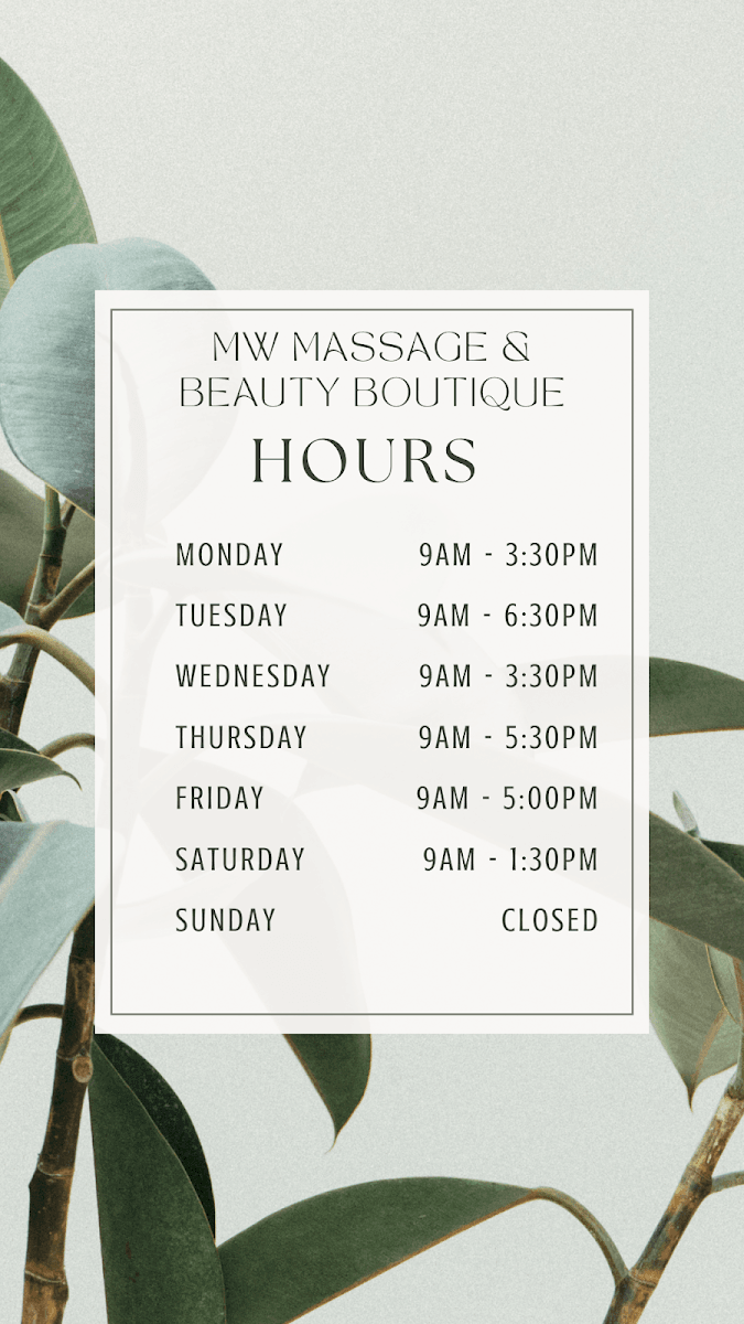 MW Massage and Beauty Boutique