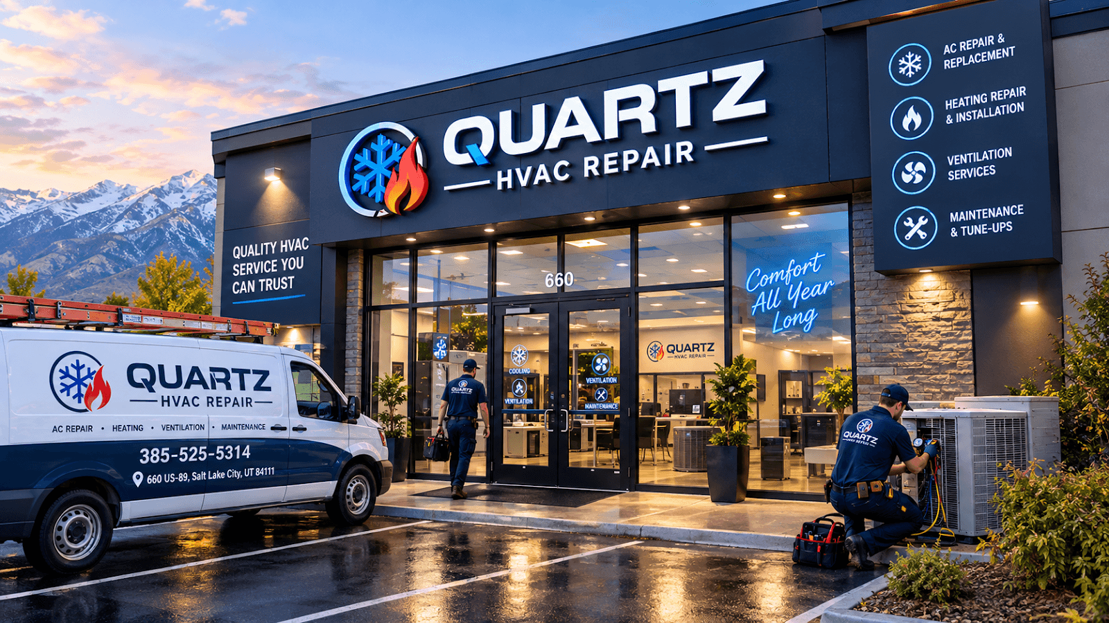 Quartz HVAC Repair Salt Lake City
