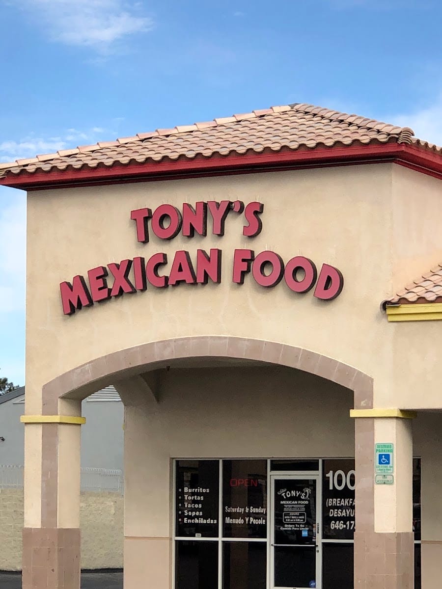 Tony's Mexican Food