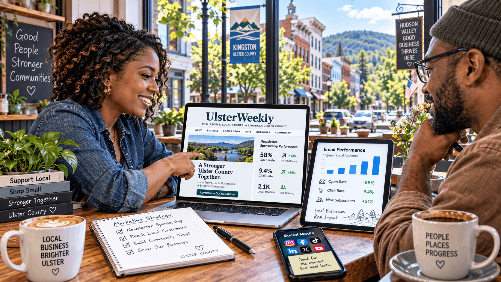 Why Ulster County Businesses Are Choosing Newsletter Sponsorships Over Social Media