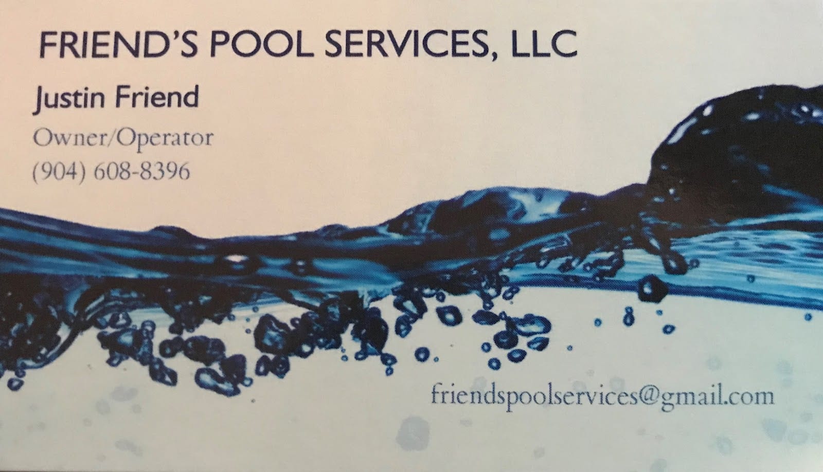 Friend's Pool Services, LLC