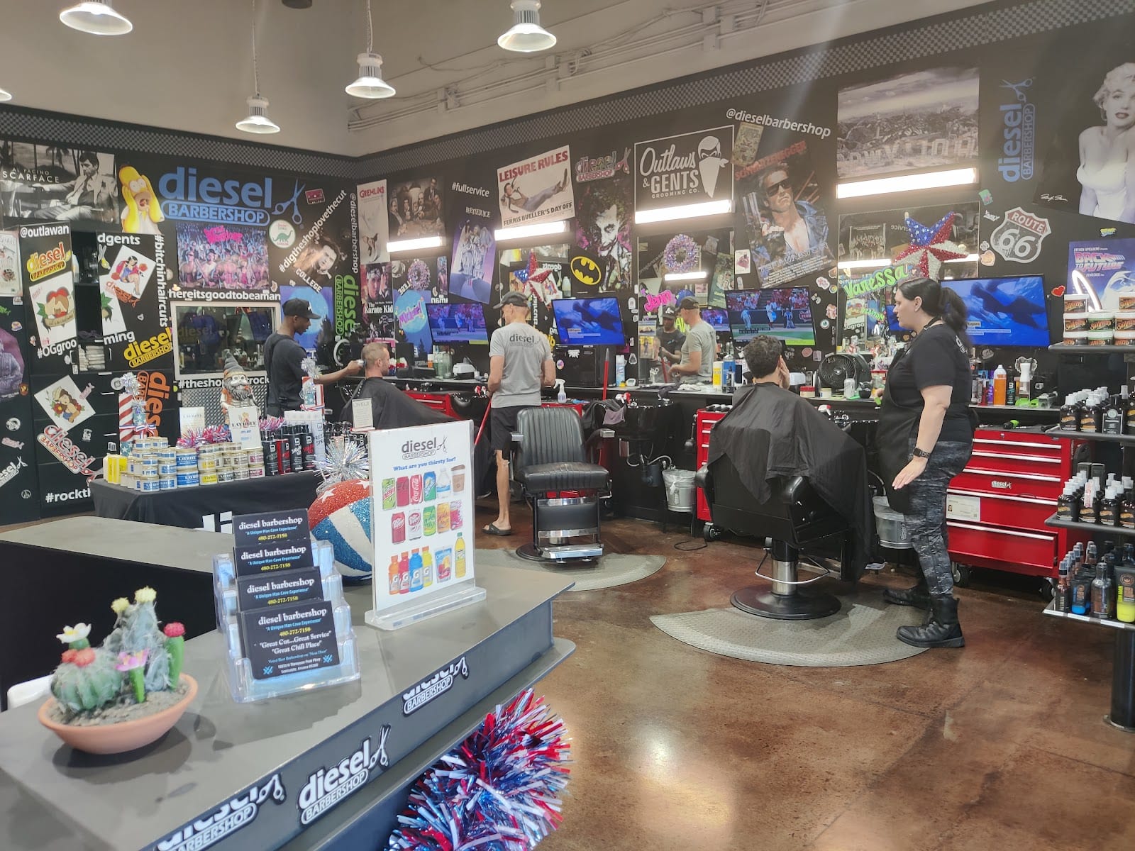 Diesel Barbershop McDowell Mountain Village