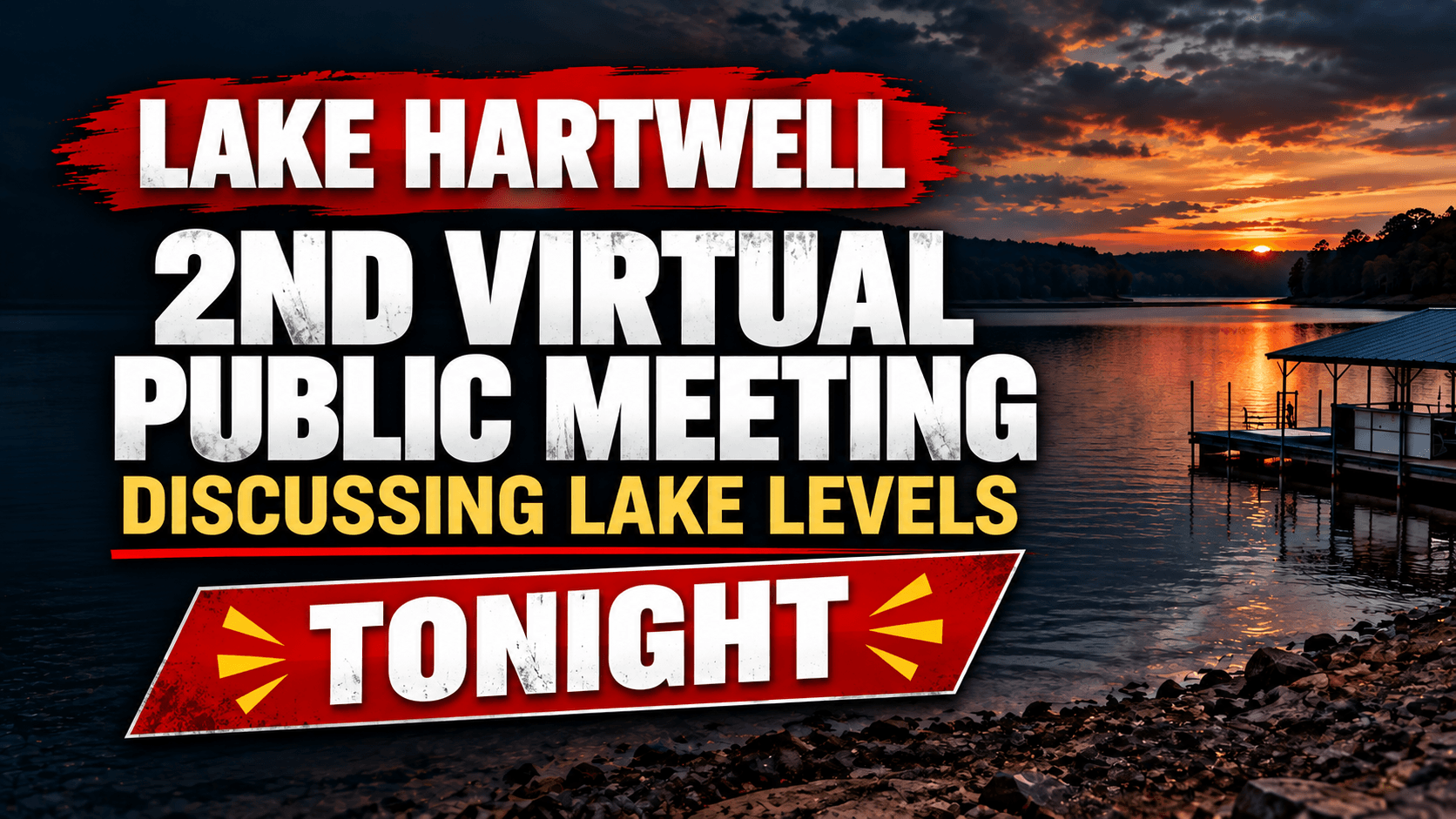 Lake Hartwell Water Levels: Army Corps Sets Second Public Meeting