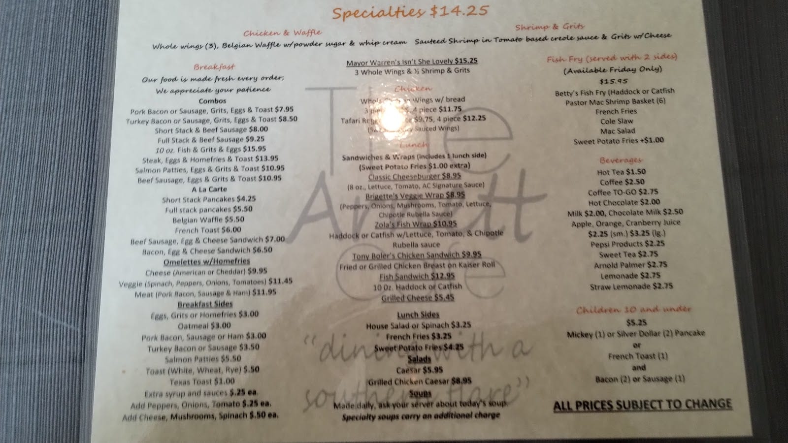 Arnett Cafe, photo 3