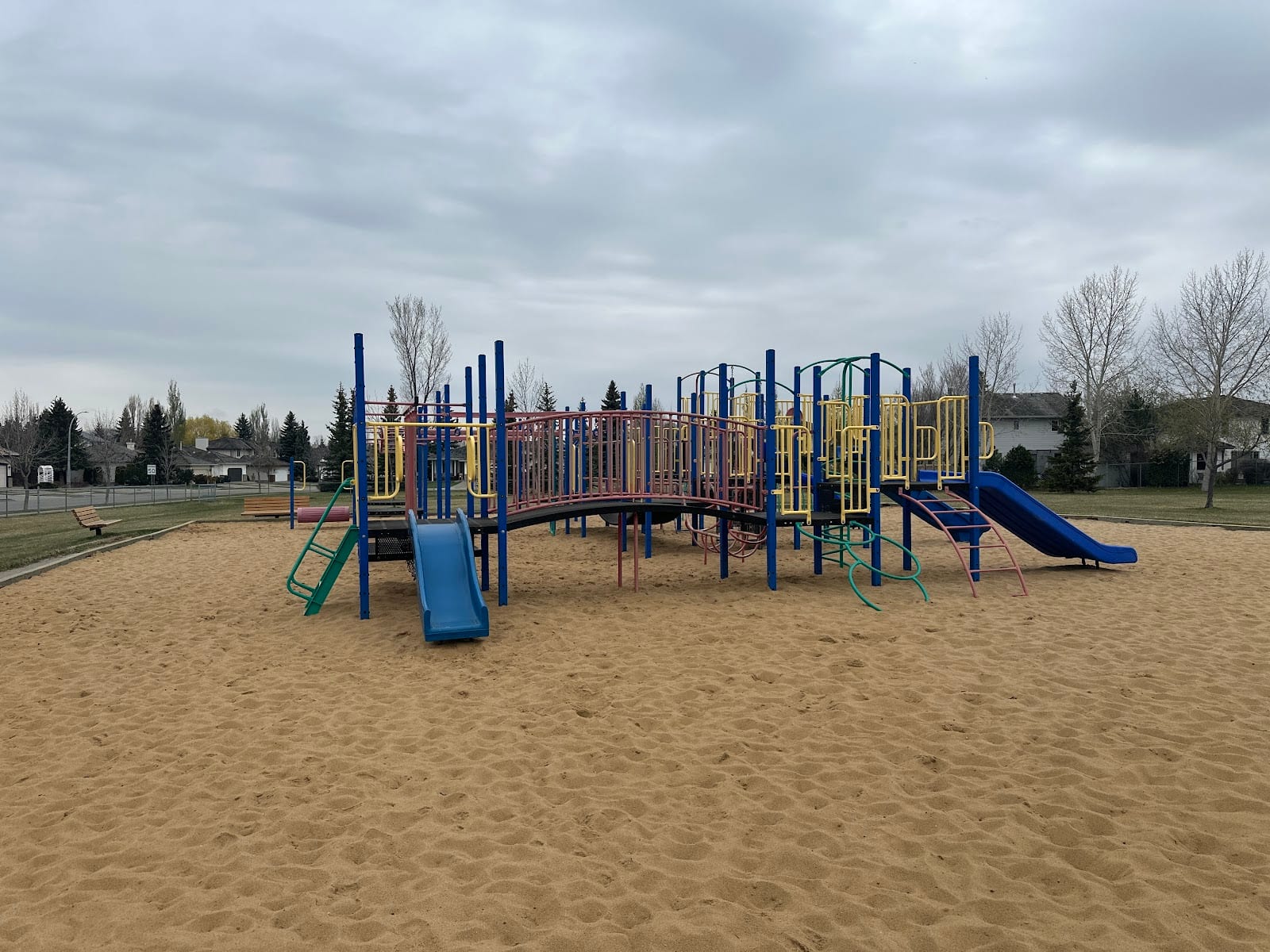Rainbow junction playground
