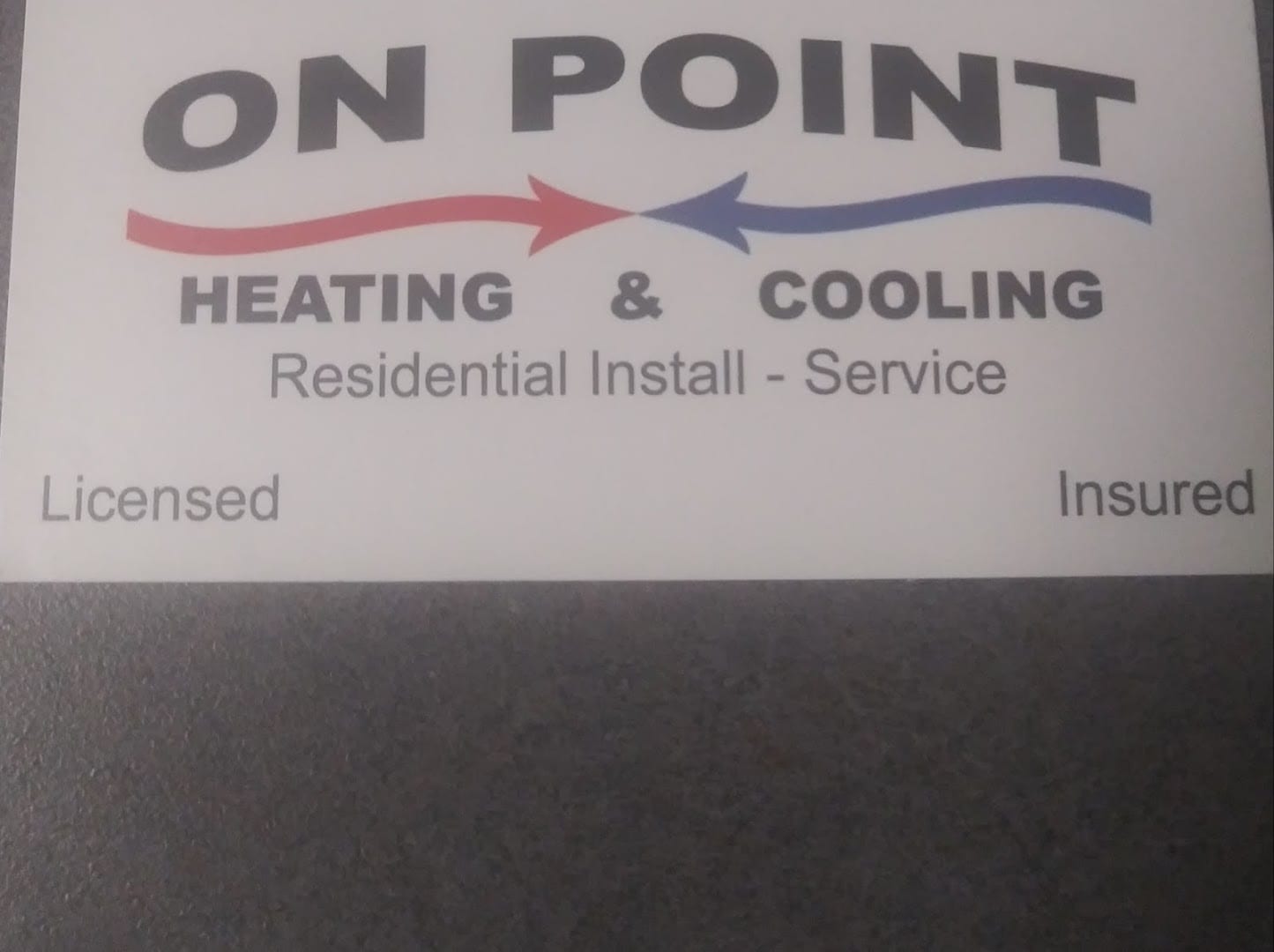 Onpoint heating and cooling
