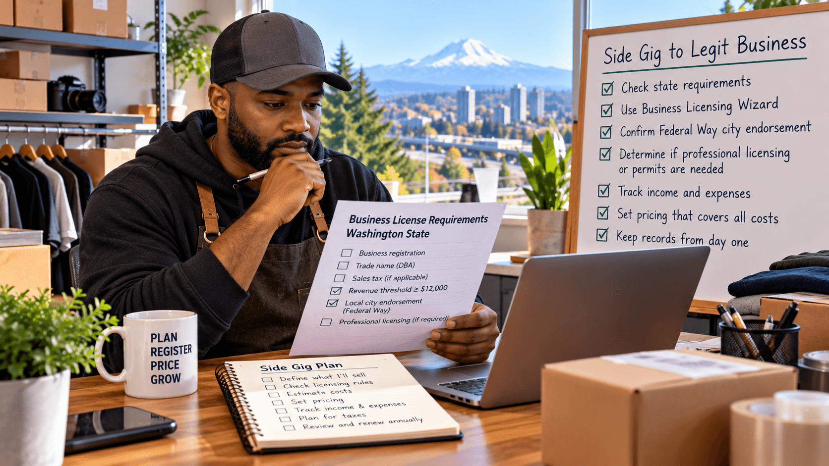 Federal Way Side Gigs: Check the License Rules Before Launching