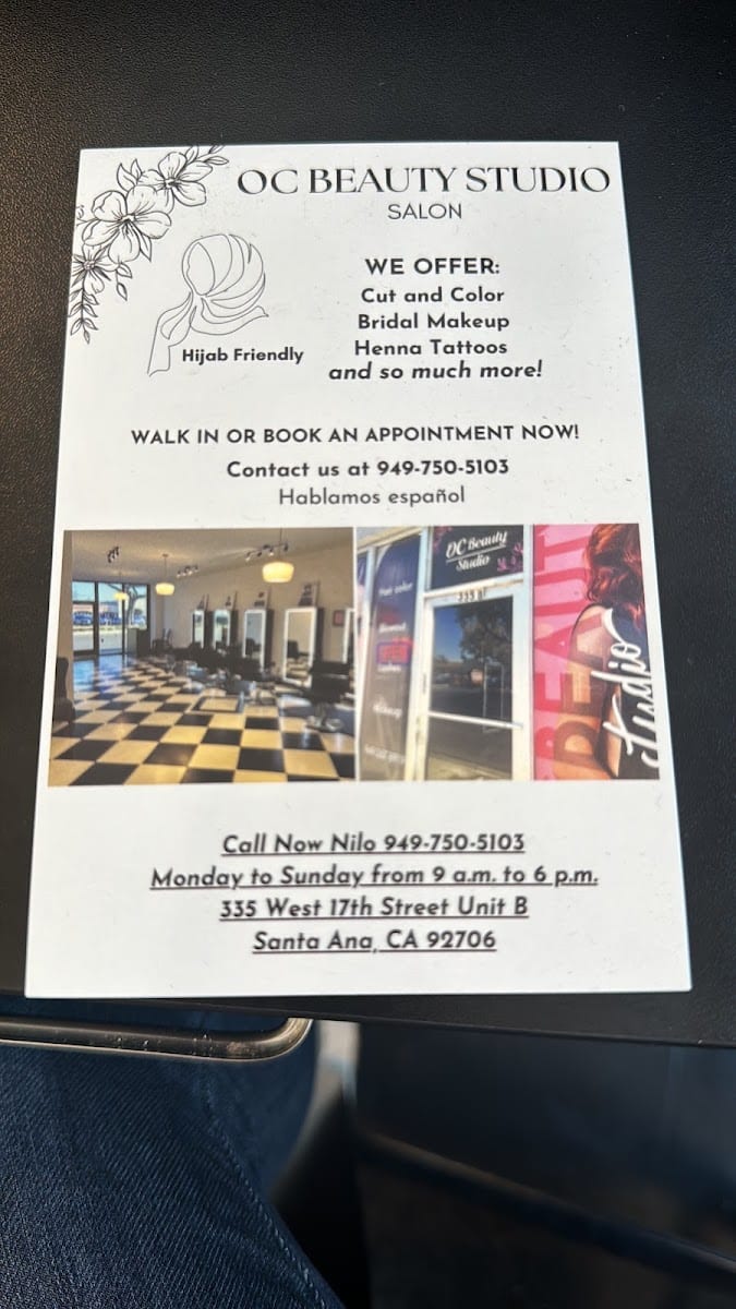 OC Beauty Studio Santa ana