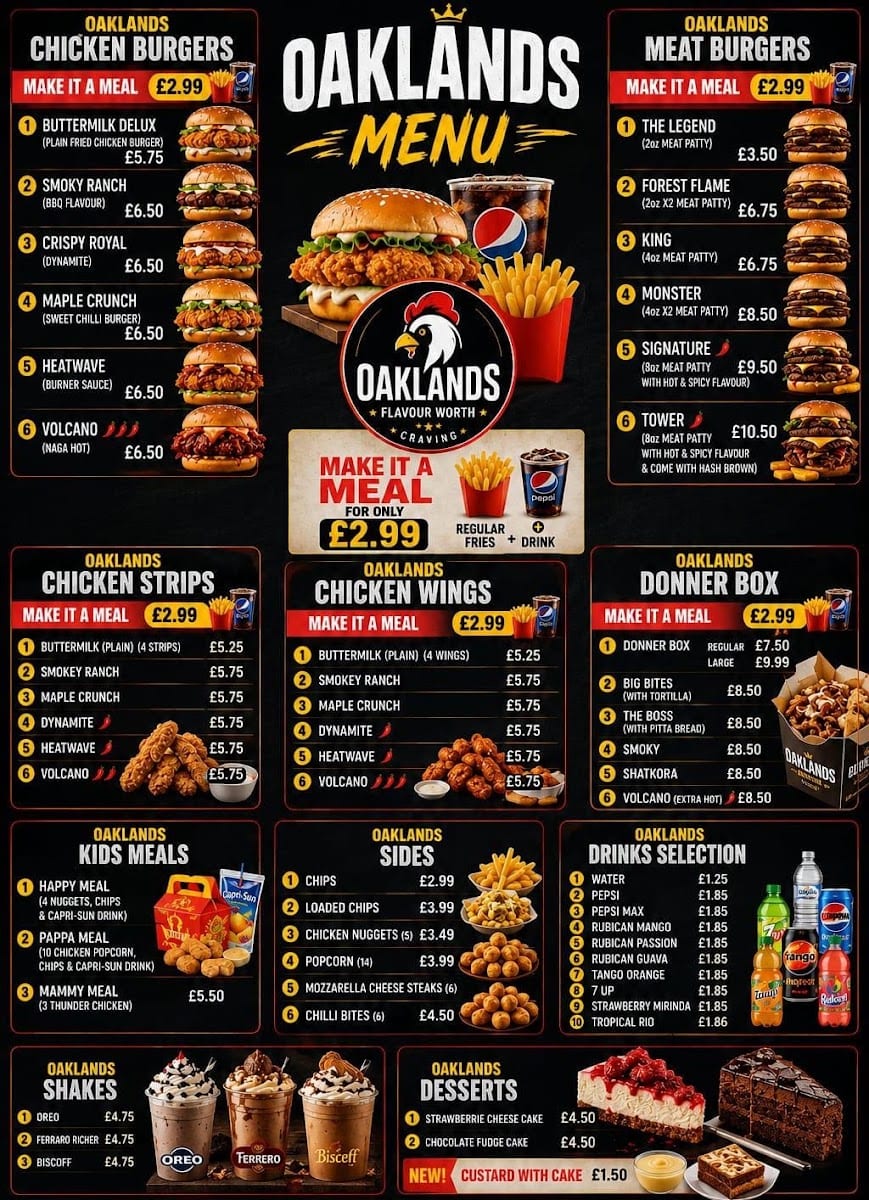 Oaklands Chicken