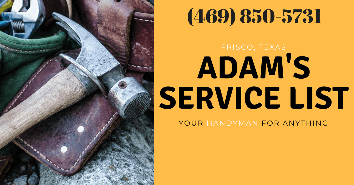 Adam’s Service List