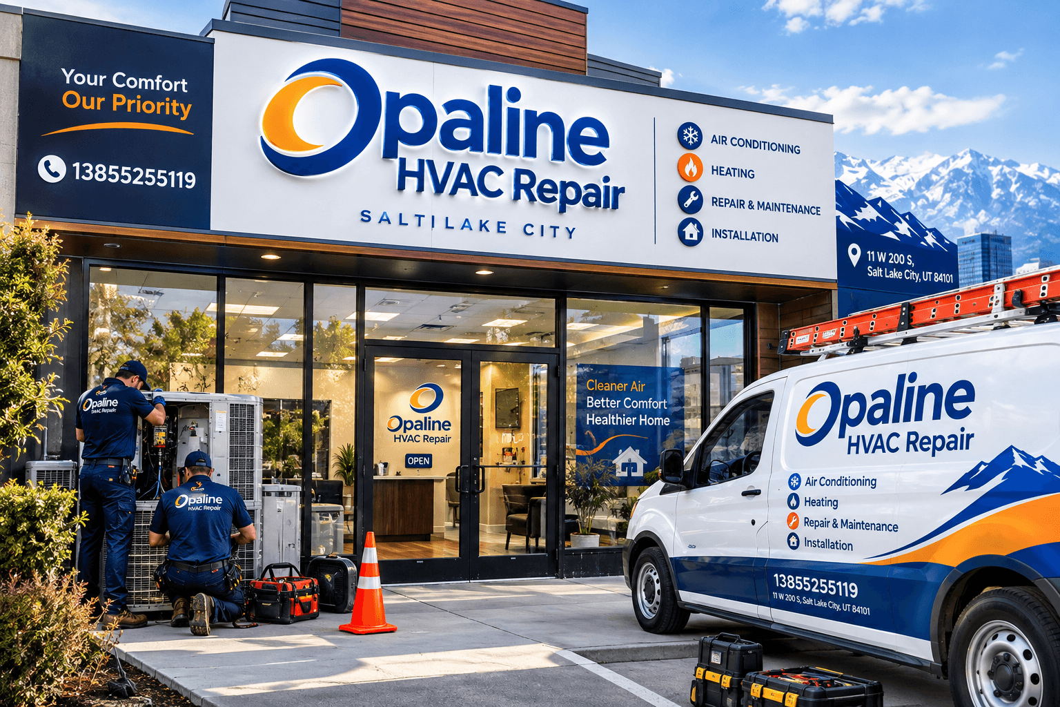 Opaline HVAC Repair Salt Lake City