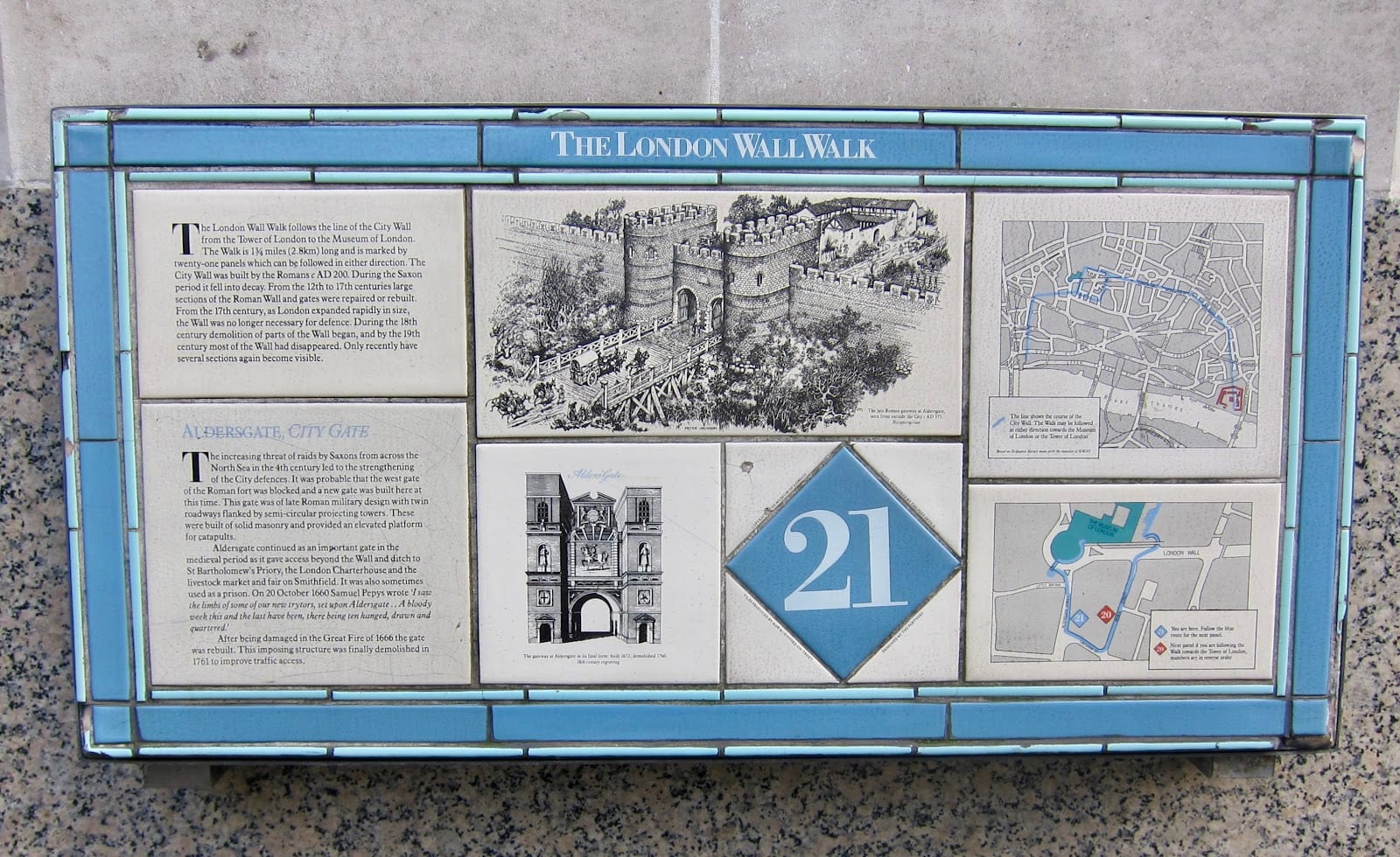 The London Wall Walk 21