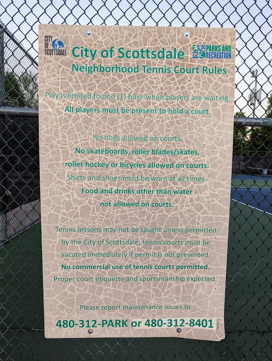 Aztec Park Tennis Court, photo 3