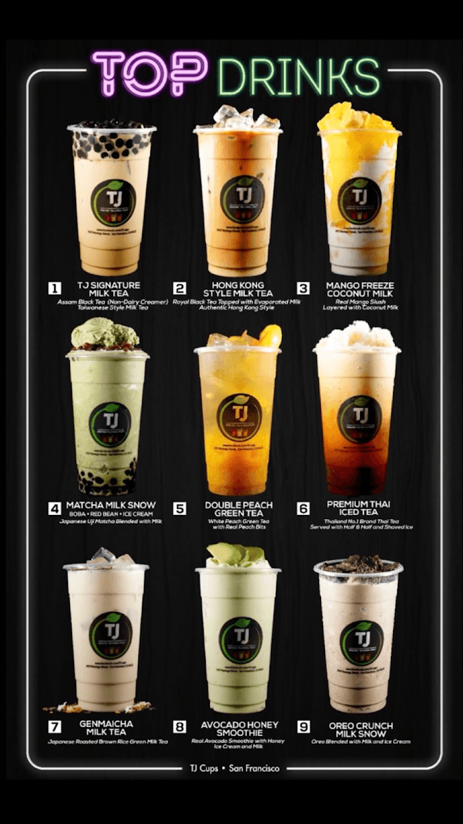 TJ Cups Boba Milk Tea, photo 3
