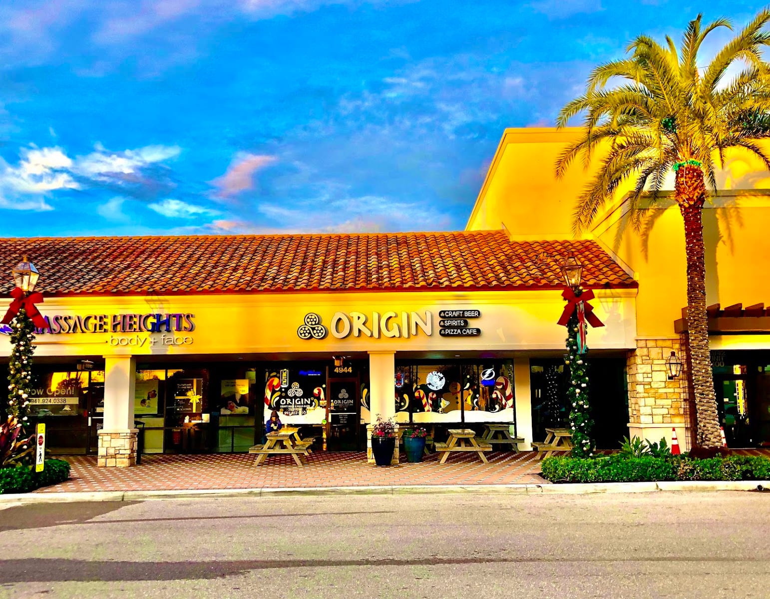 Origin craft beer and pizza cafe Landings