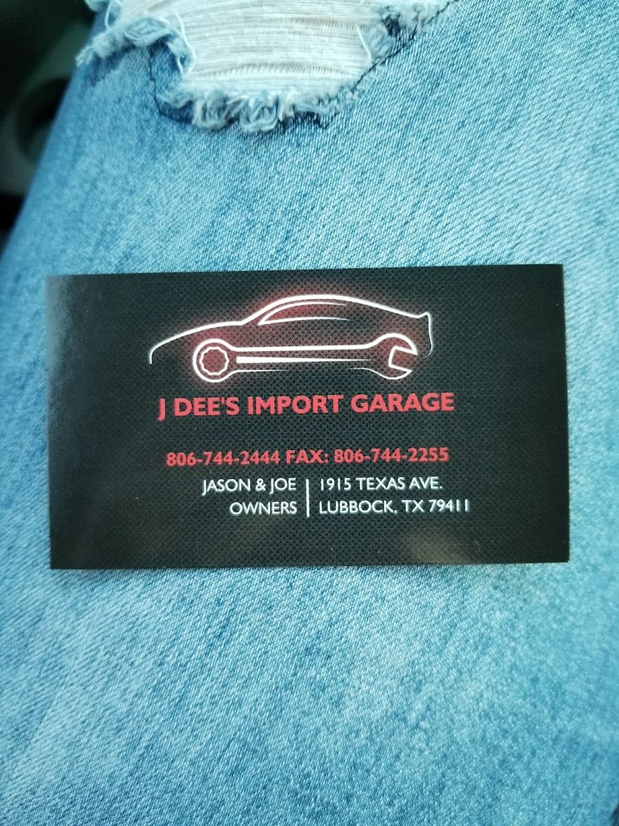 J Dee's Import Garage
