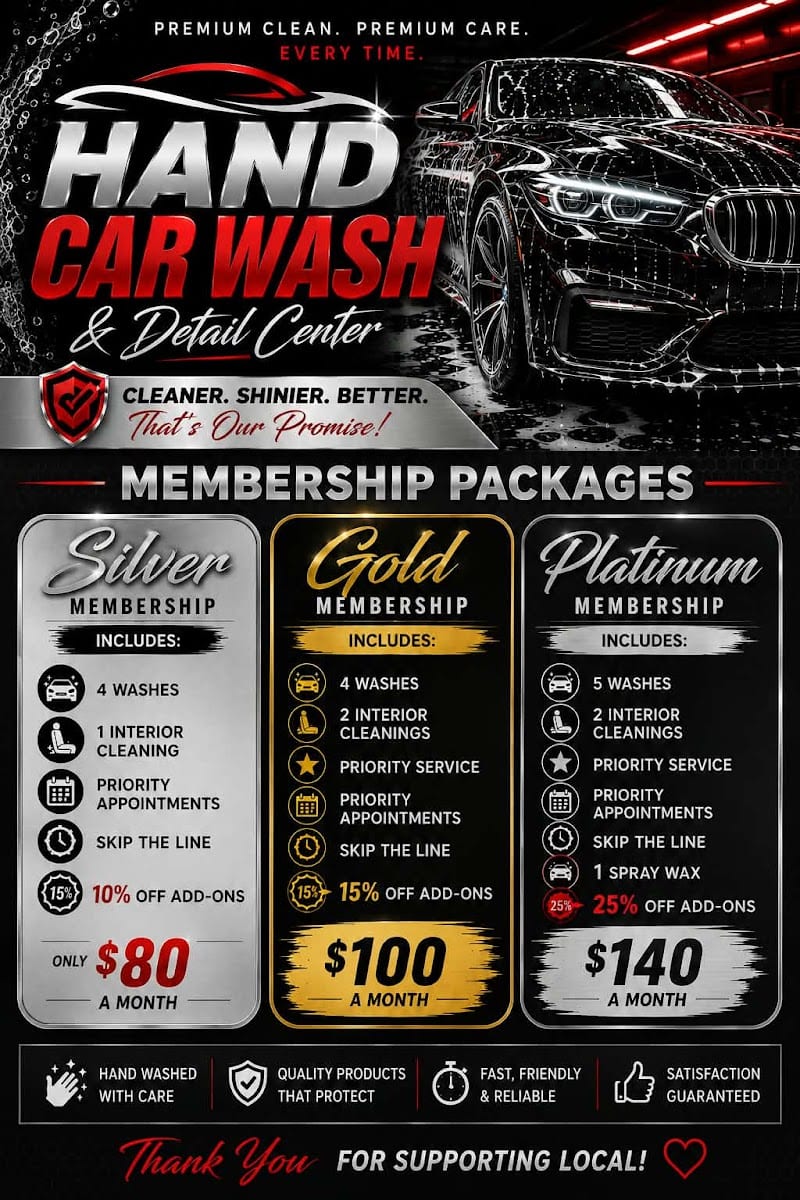 Cleaner Than Clean Hand Car Wash