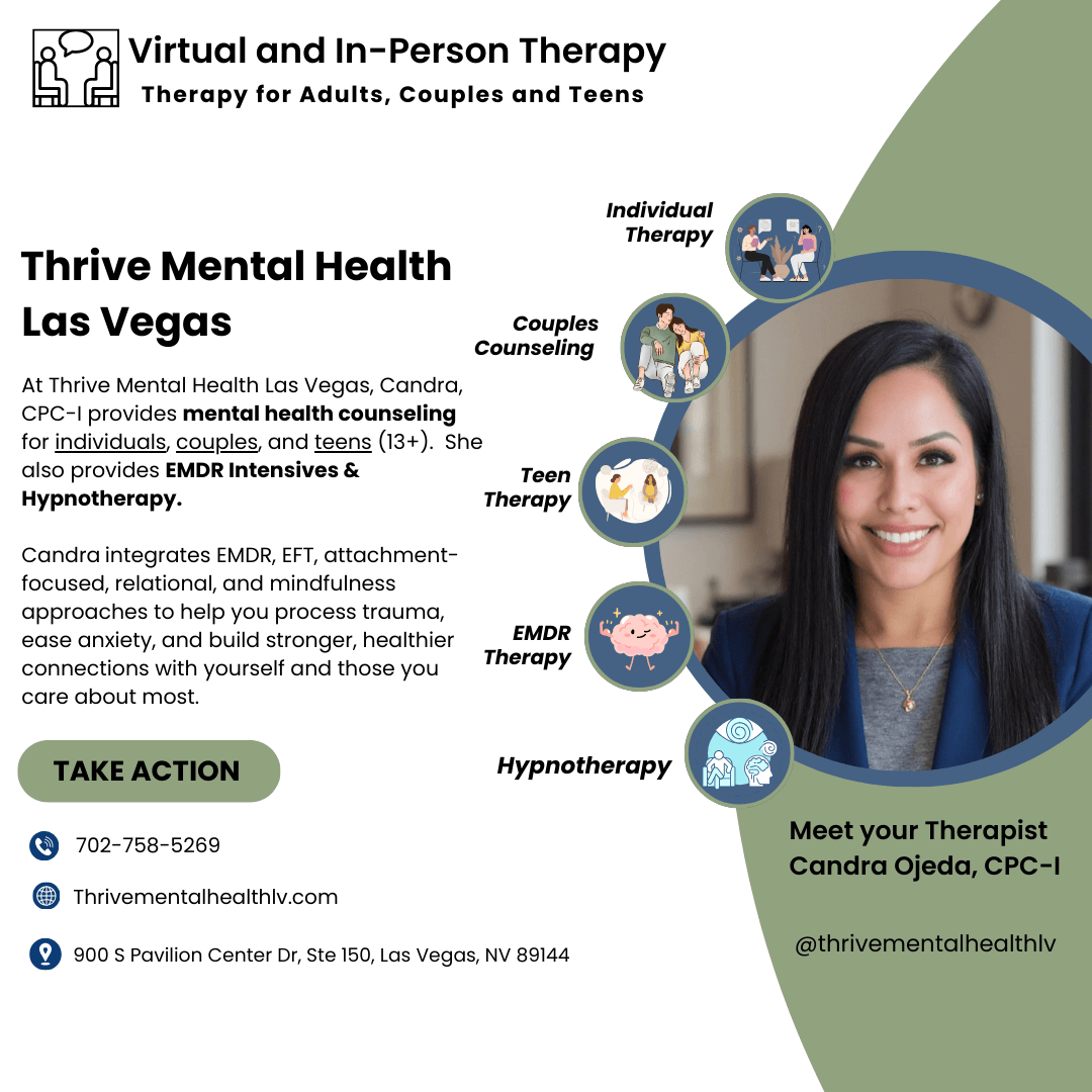 Thrive Mental Health Therapy: Candra Ojeda, Licensed Clinical Professional Counselor-Intern, photo 3