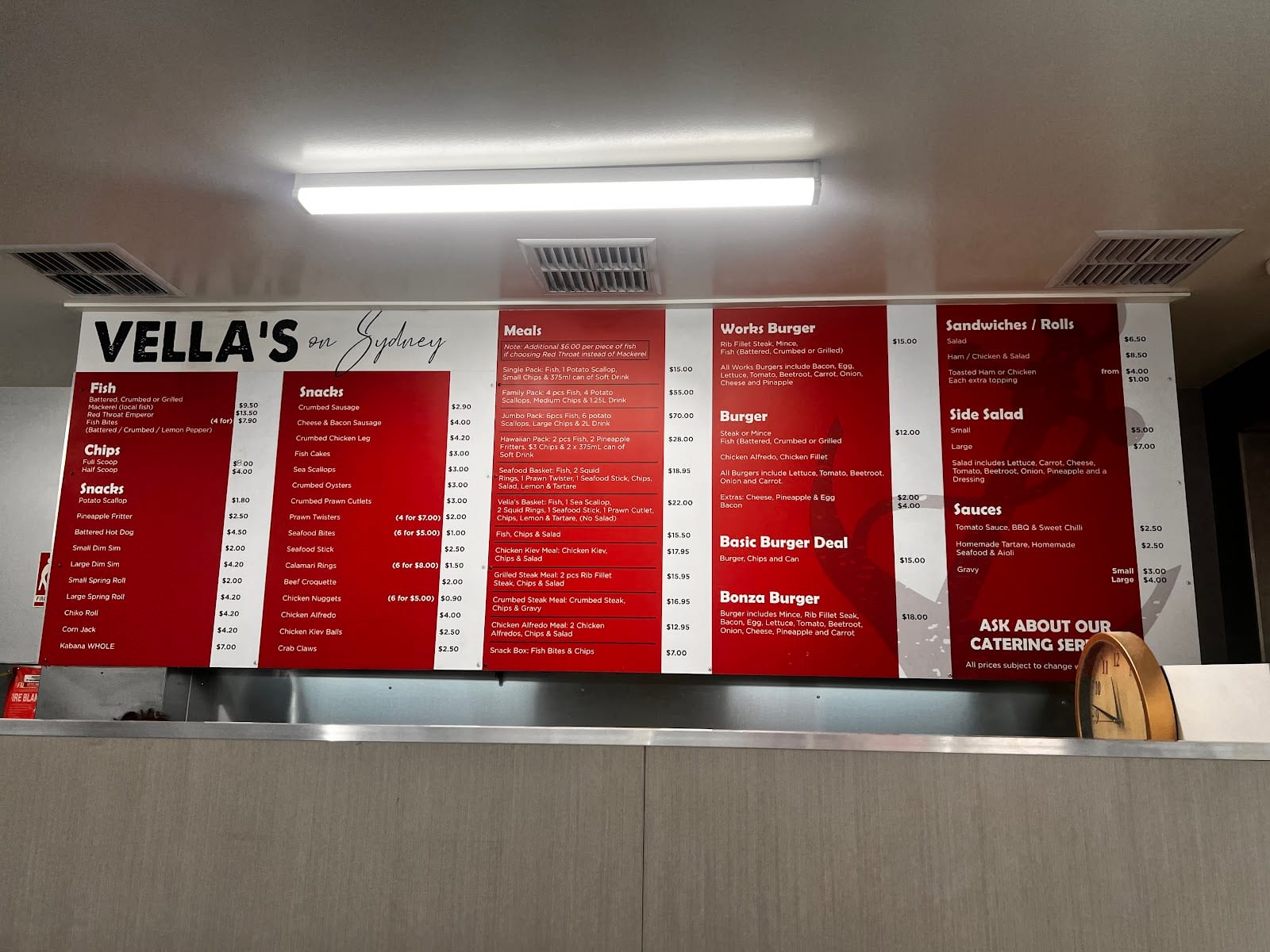 Vella's on Sydney