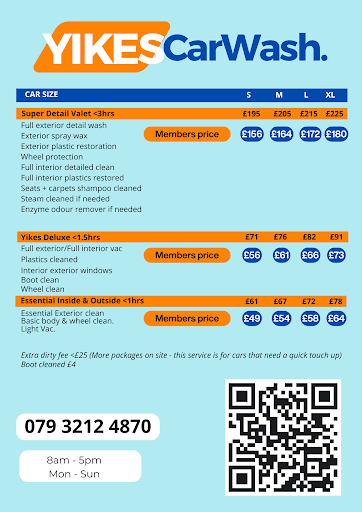Yikes mobile car wash & valets Walthamstow