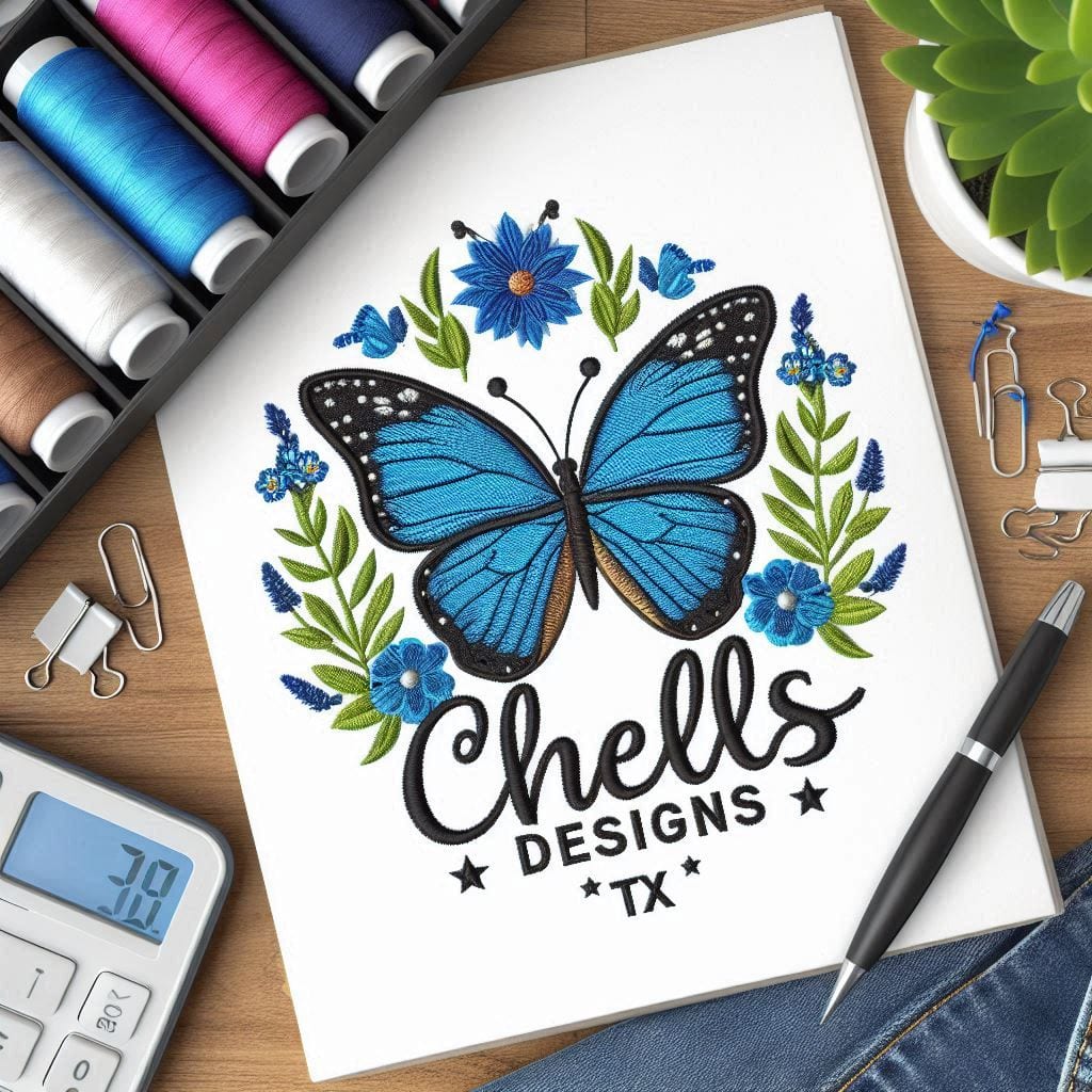 Chell's Design Tx Embroidery Vinyl & Sublimation