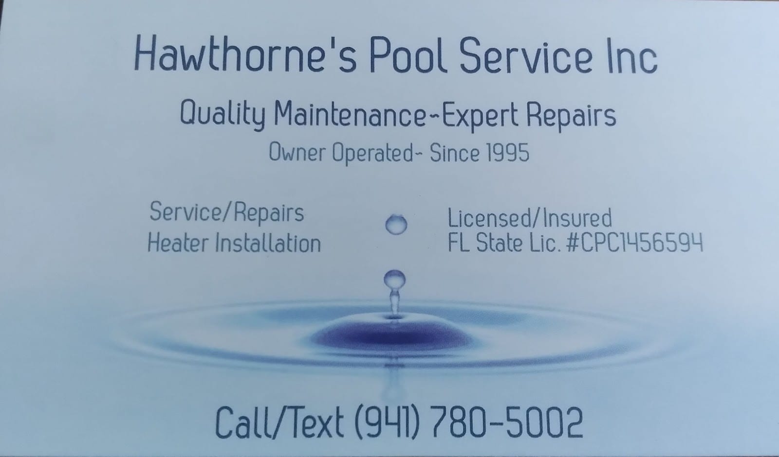 Hawthorne's Pool Service Inc, photo 4