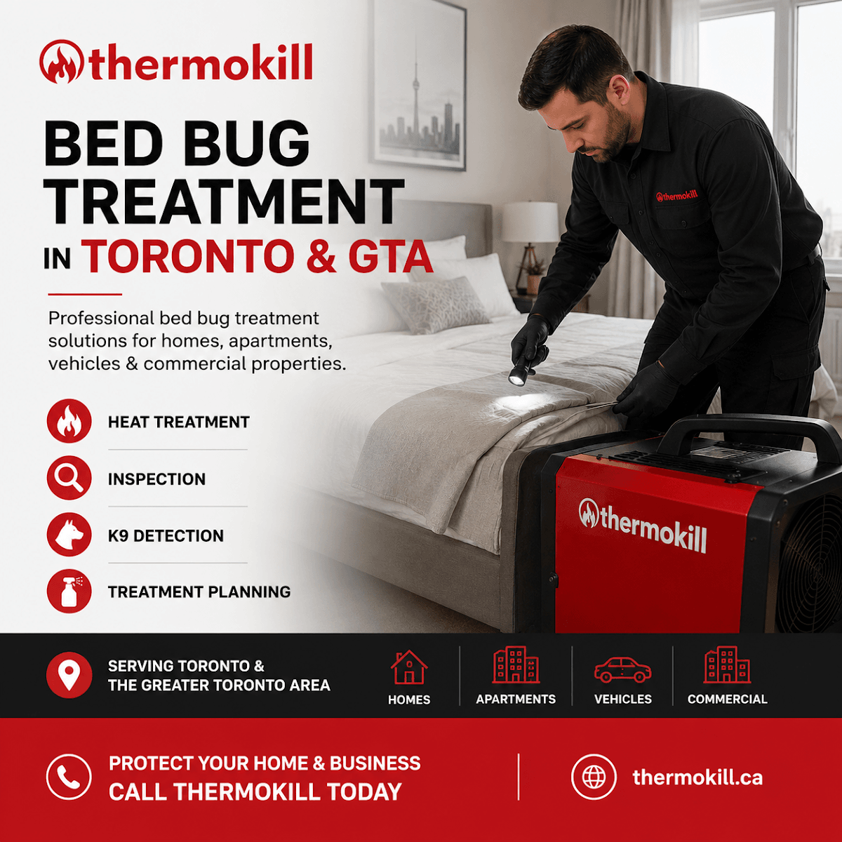 Thermokill Bed Bug Heat Treatment Toronto, photo 4