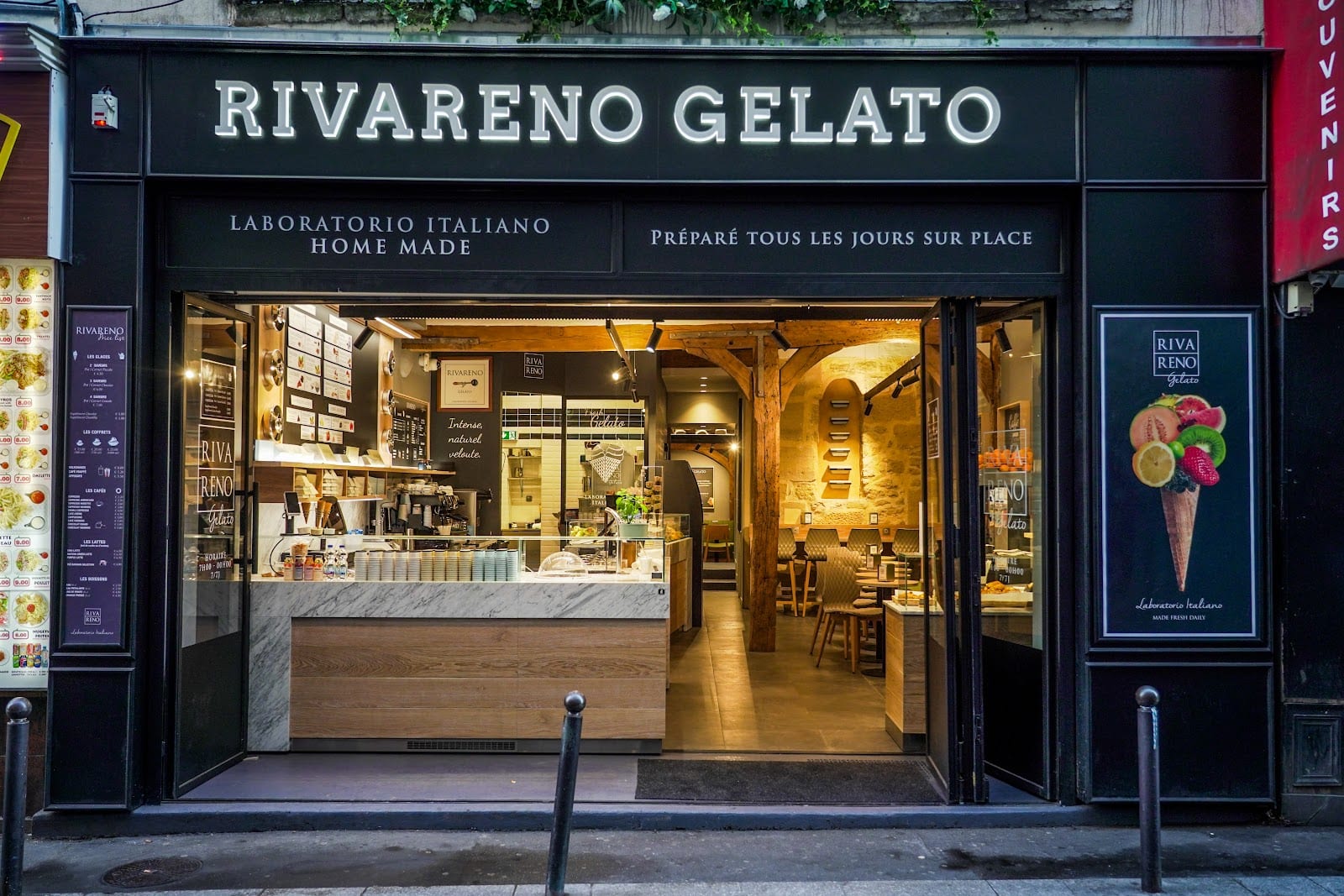 Rivareno Gelato Paris Huchette, photo 2