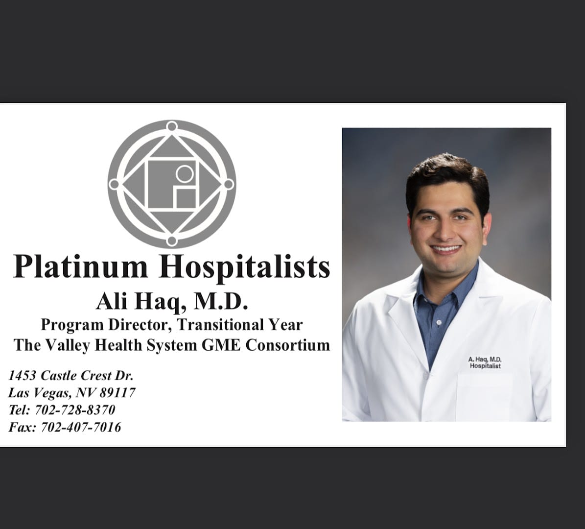 Ali Haq MD, photo 4