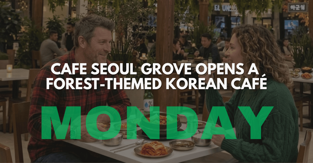 🌲 Is This Seoul's Boldest Café Yet? A Forest-Themed Korean Haven Has Arrived!