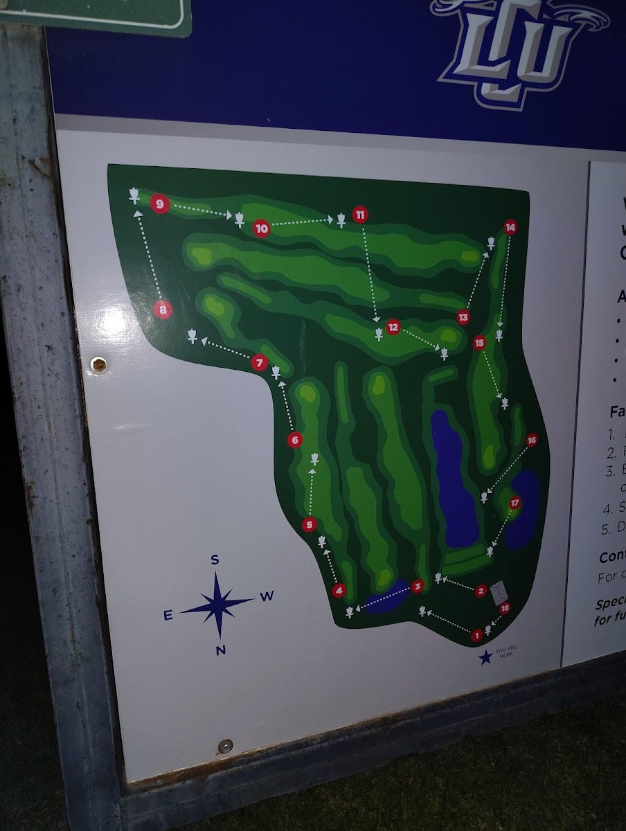 LCU Chaps Disc Golf Course