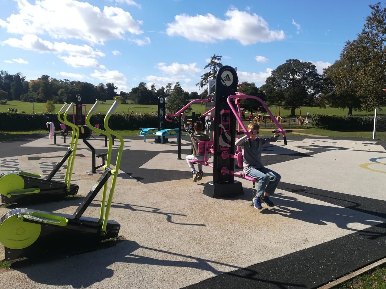 London 2012 adiZone Outdoor gym