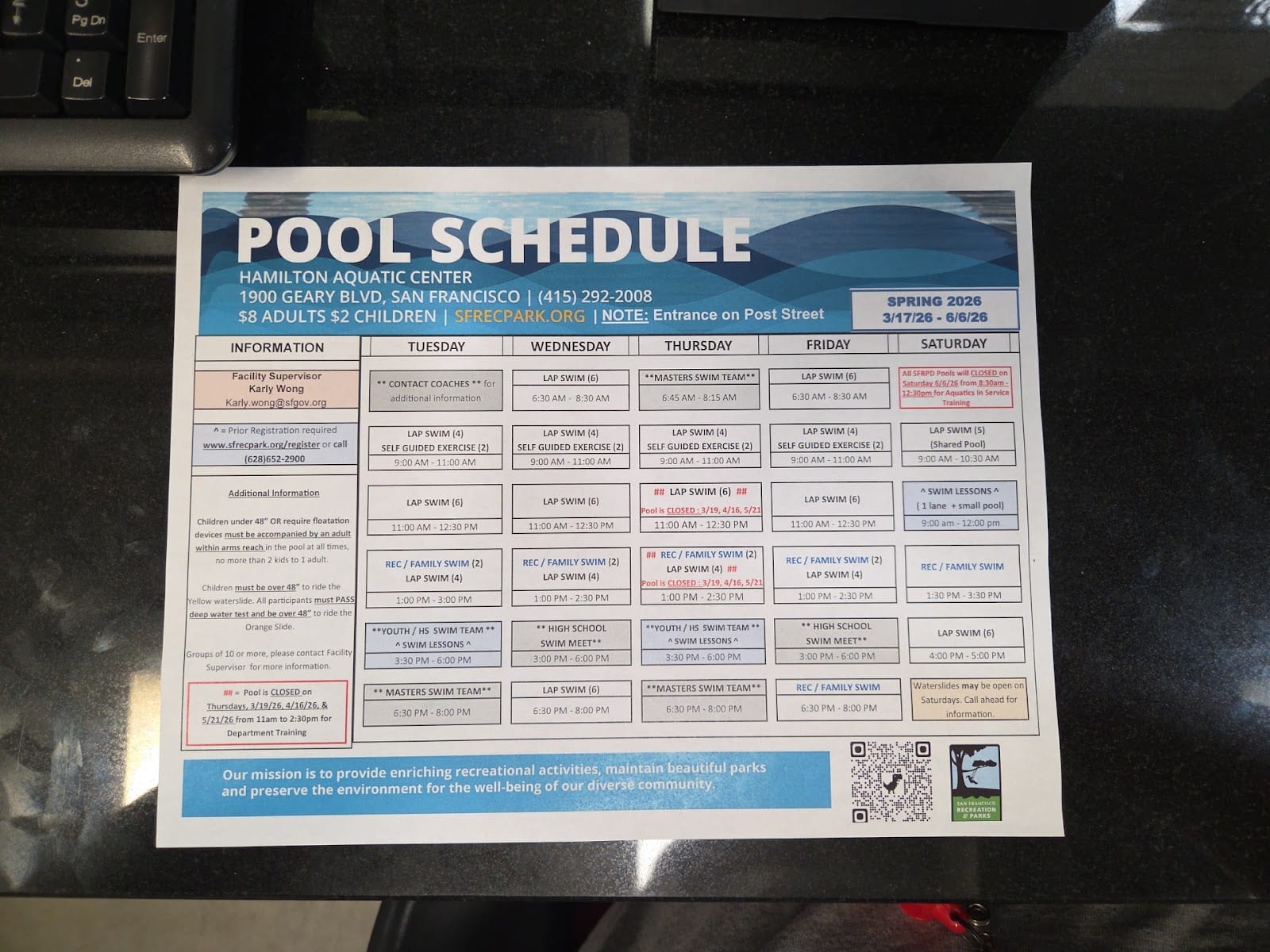 Hamilton Aquatic Center (Indoor Pool), photo 2