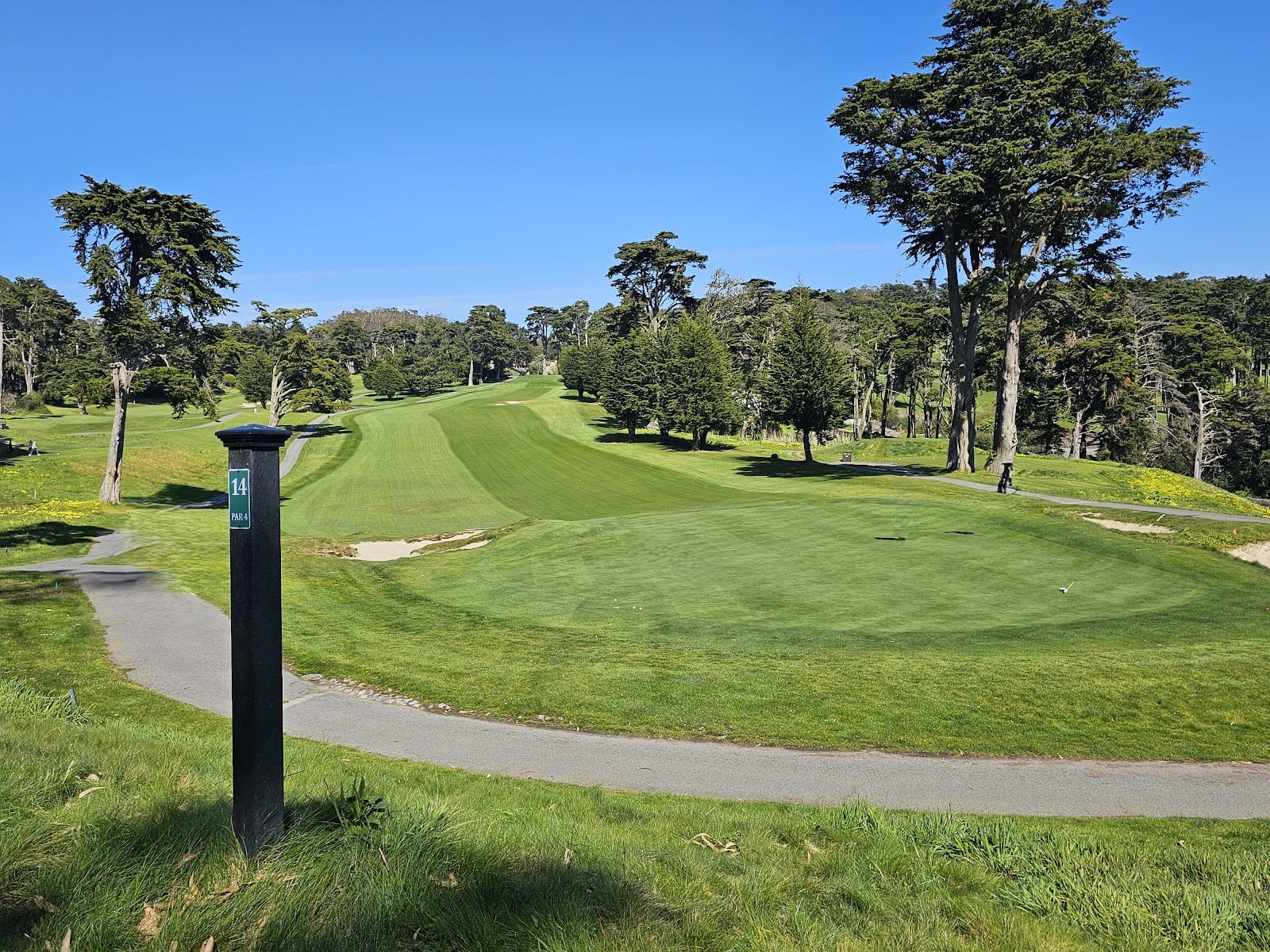 Presidio Golf Course Maintenance entrance